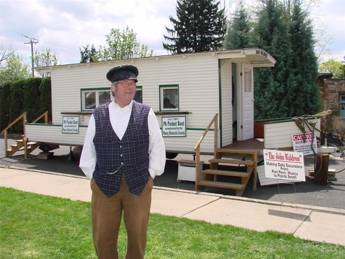 History Day Reenactor