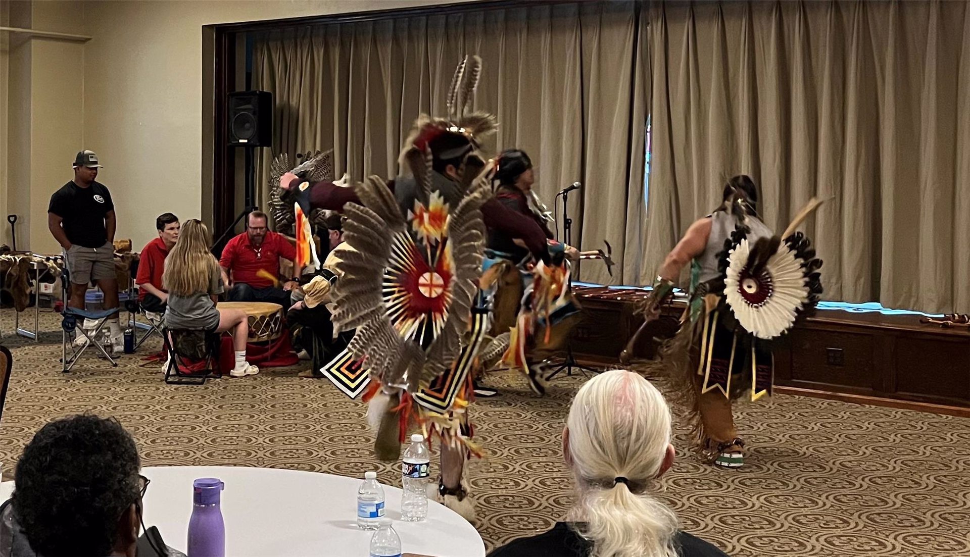 Native American dancers