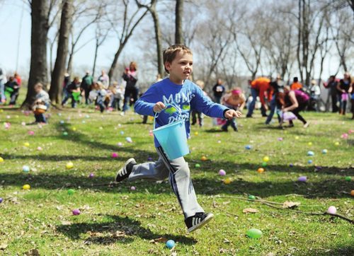 Annual Easter Egg hunt