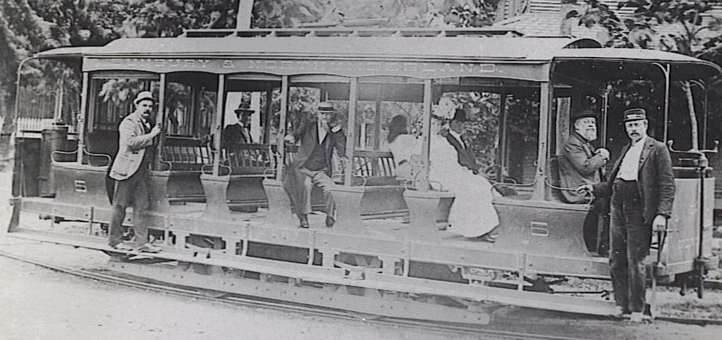 Trolley in the Square
